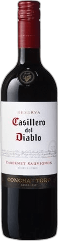 カッシェロ・デル・ディアブロ カベルネ・ソーヴィニヨンのボトル画像